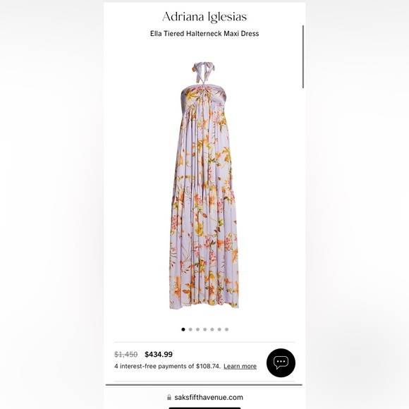 Adriana Iglesias Summer Maxi Dress - Picture 2 of 6